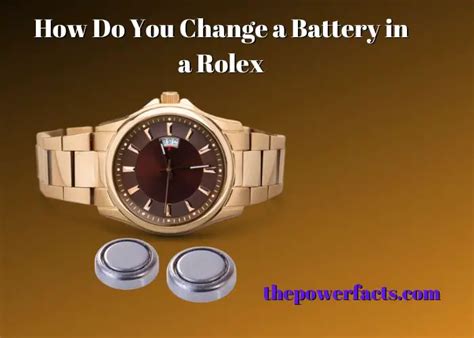 does rolex run on battery|how to replace Rolex battery.